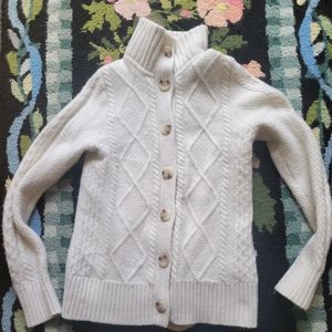 LL Bean xsmall off white sweater